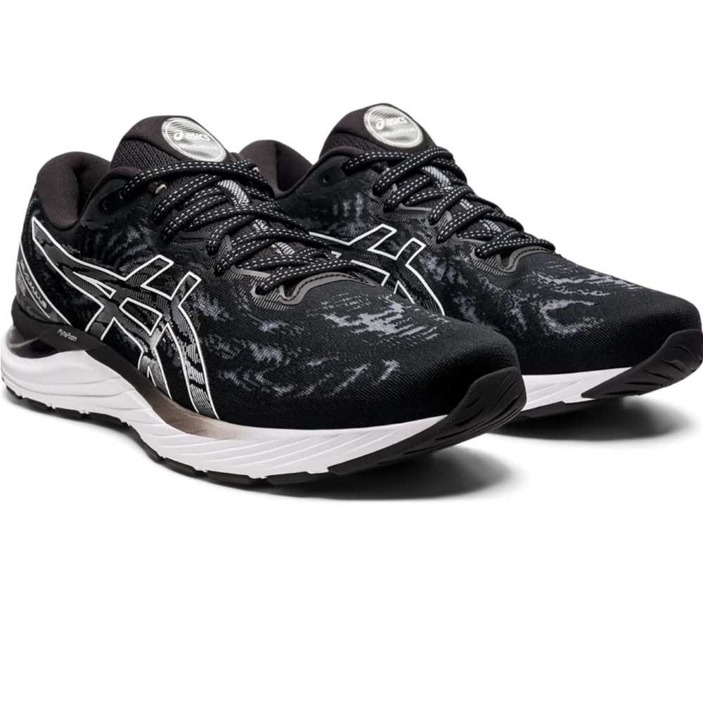 9 WIDE ASICS Gel-Culumbus 23 Wide Black/White Running Sneaker Shoe NIB